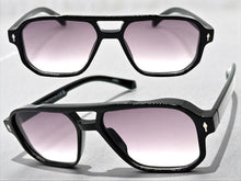 Classic Vintage Retro Hip Hop Style SUNGLASSES Square Black Frame 80930