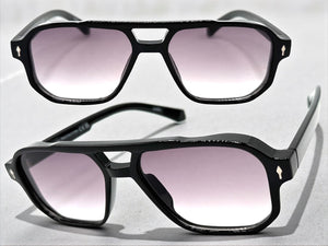 Classic Vintage Retro Hip Hop Style SUNGLASSES Square Black Frame 80930