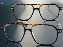 Classic Vintage Retro Aviator Style READING GLASSES READERS Tortoise & Black Frame Lens Strength +2.00