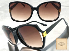 Oversized Classic TRUE Vintage Retro Style BIFOCAL READING SUNGLASSES READERS Big Frame Lens Strength +1.00