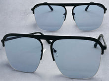 Classic Modern Vintage Retro Aviator Style SUNGLASSES Black Frame 5325