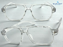 Classic Vintage Retro Style Clear Lens Blue Light Block Computer EYEGLASSES Transparent Frame 55013