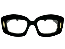 Classy Elegant Modern Retro Style Clear Lens EYEGLASSES Thick Black Optical Frame 24020