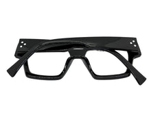 Classic Vintage Retro Style Clear Lens EYEGLASSES Thick Square Black Frame 540763
