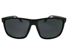 Classic Hardcore Biker Gangster Style LOCS SUNGLASSES Square Black Frame - Dark Lens 91295
