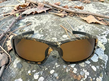 Military Tactical Hunting Fishing Wrap Around Safety POLARIZED SUNGLASSES Camouflage Frame - Brown Lens CAMO2