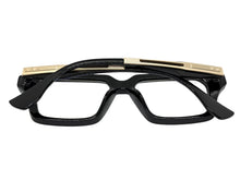 Classic Vintage Retro Style Clear Lens Blue Light Block Computer EYEGLASSES Black Frame 2037