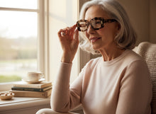 Classy Elegant Modern Retro Style Clear Lens EYEGLASSES Thick Marble Optical Frame 24020
