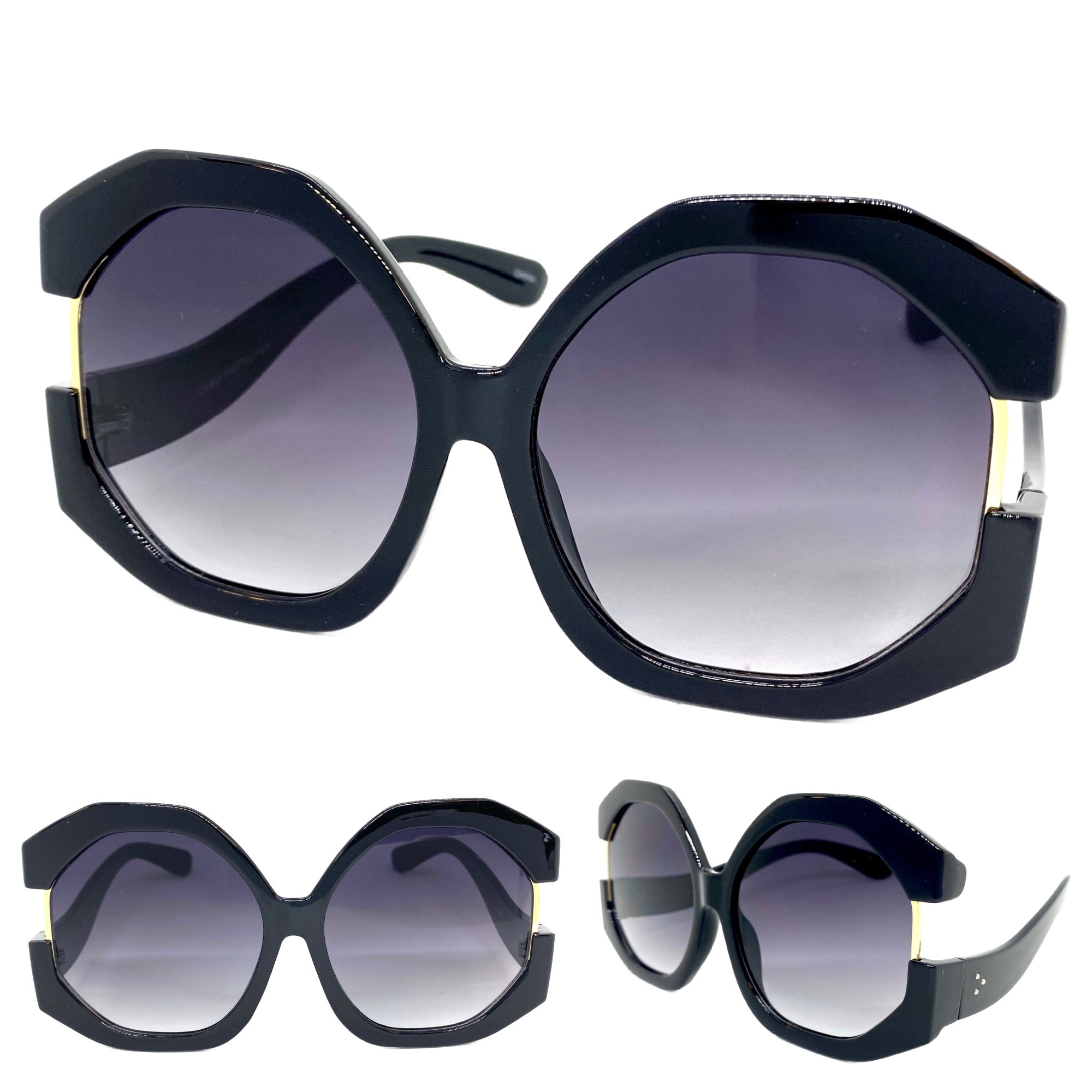 Huge vintage sunglasses fashion