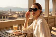 Classic Hardcore Vintage Retro Style SUNGLASSES Thick Square Black Frame M362