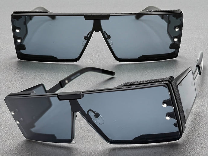 Classic Hardcore Gangster Hip Hop Rapper Pimp Style SUNGLASSES Black Frame 79004