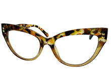 Classic Elegant Vintage Retro Cat Eye Style READING GLASSES READERS Leopard Frame +1.50