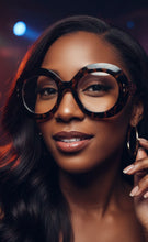 Oversized Vintage Retro Style Clear Lens EYEGLASSES Large Thick Round Tortoise Frame 1765