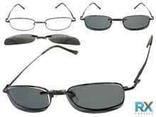 Classy Elegant Modern Style Optical EYEGLASSES Stainless Steel Frame with Magnetic Clip On DV016