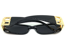 Classic Elegant Vintage Retro Style SUNGLASSES Thick Square Black Frame E2105