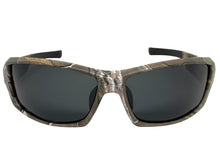 Military Tactical Hunting Fishing Wrap Around Safety POLARIZED SUNGLASSES Camouflage Frame - Dark Lens CAMO2