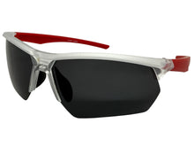 Classic Sporty Wrap Around Fishing Cycling POLARIZED Lens SUNGLASSES Semi Rimless Frosted Frame 5124