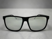 Classic Hardcore Biker Gangster Style LOCS SUNGLASSES Square Black Frame - Silver Lens 91295