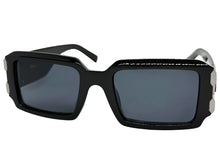 Classic Hardcore Biker Gangster Style LOCS SUNGLASSES Large Thick Black Frame - Dark Lens 91336