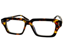 Classic Vintage Retro Style Clear Lens Blue Light Block Computer EYEGLASSES Tortoise Frame 2037