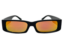 Classic Hardcore Biker Gangster Style LOCS SUNGLASSES Large Thick Black Frame - Gold Lens 91320