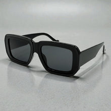 Classic Hardcore Vintage Retro Style SUNGLASSES Thick Square Black Frame M362
