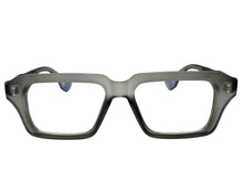 Classic Vintage Retro Style Clear Lens Blue Light Block Computer EYEGLASSES Gray Frame 2037