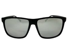 Classic Hardcore Biker Gangster Style LOCS SUNGLASSES Square Black Frame - Silver Lens 91295