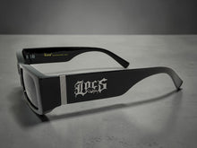 Classic Hardcore Biker Gangster Style LOCS SUNGLASSES Large Thick Black Frame - Dark Lens 91320