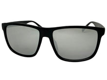 Classic Hardcore Biker Gangster Style LOCS SUNGLASSES Square Black Frame - Silver Lens 91295