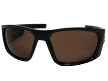 Classic Hardcore Gangster Biker Style Choppers SUNGLASSES Thick Black Frame - Brown Lens 6786