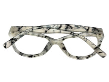 Classic Elegant Vintage Retro Cat Eye Style READING GLASSES READERS Marble Frame +2.00