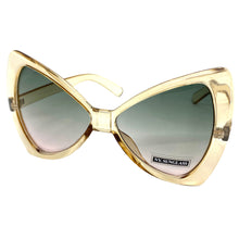 Oversized Retro Bow Shaped SUNGLASSES Large Pink Frame 6317