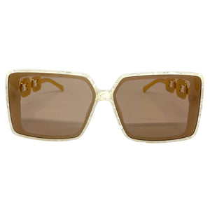 Classy Elegant Modern Retro Style SUNGLASSES Marble Frame E1820