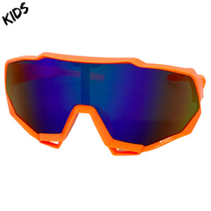 Kids Boys Retro Sporty Baseball Cycling Wrap Around Style SUNGLASSES Ages 6-12