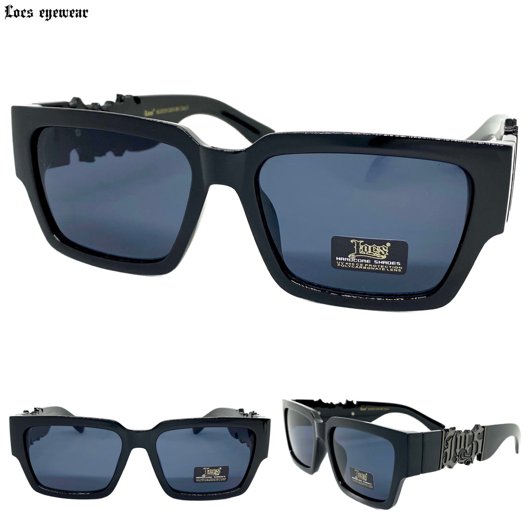 BlackSuit S16I Occhiali da sole rettangolari neri BlackSuit S16I Occhiali da sole rettangolari neri
