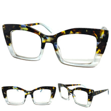 Classic Elegant Modern Retro Style READING GLASSES READERS Tortoise Frame Lens Strength +1.75