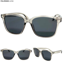 Classic Vintage Retro Style POLARIZED SUNGLASSES Square Gray Frame P0266