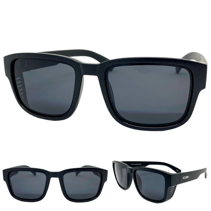 Classic Biker Gangster Hardcore KUSH SUNGLASSES Square Black Frame 80262