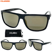 Classic Biker Gangster Hardcore KUSH SUNGLASSES Bronze Polarized Lens POL013