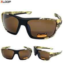 Tactial Military Sporty Wrap Around Style SUNGLASSES Camouflage Frame 2645