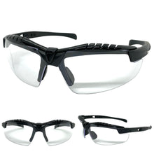 Motorcycle Biker Day or Night Riding SUNGLASSES Safety Eyewear Clear Lens 5240