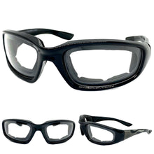 Motorcycle Biker Day or Night Riding PADDED SUNGLASSES Safety Eyewear 6327
