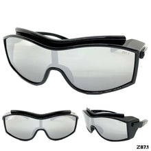 OVERSIZED Wrap Driving Safety SUNGLASSES Fit Put Over RX Eye Glass Z87.1 Lens 5091