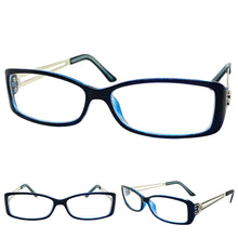 Classy Contemporary Modern Style Clear Lens EYEGLASSES Black Fashion Frame 4041