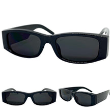 Classic Biker Gangster Hardcore Hip Hop SUNGLASSES Black Frame K0003