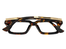 Classic Vintage Retro Style Clear Lens Blue Light Block Computer EYEGLASSES Tortoise Frame 2037