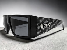 Classic Hardcore Biker Gangster Style LOCS SUNGLASSES Large Thick Black Frame - Dark Lens 91275