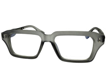 Classic Vintage Retro Style Clear Lens Blue Light Block Computer EYEGLASSES Gray Frame 2037