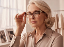 Oversized Vintage Retro Cat Eye Style Clear Lens EYEGLASSES Large Brown Optical Frame 13188